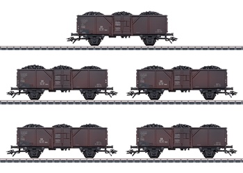 Set de vagones de carga Tipo Fd-z-72 Ommv.