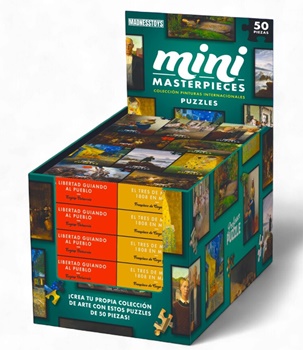 Mini Puzzle: Colección Pintura internacional, 50 piezas.