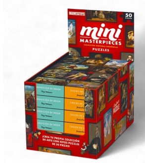Mini Puzzle: Colección Pintura española, 50 piezas.