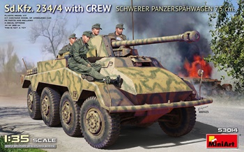 Sd. Kfz. 234/4, escala 1/35.