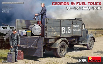 German fuel truck 3.6-36S PmQ-Type, escala 1/35.