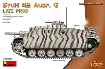 StuH 42 Ausf. G LATE PROD. Escala 1/72.