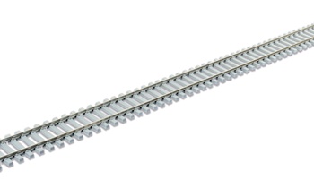 Vía flexible traviesa cemento