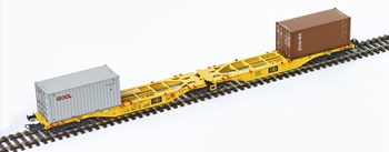Set de dos vagones plataforma CLIP INTERMODAL