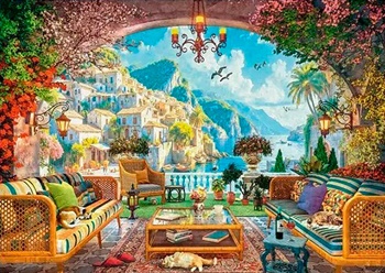 Vistas al Mediterráneo.