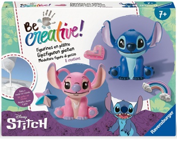 Be Creative STITCH Figuras para modelar y pintar