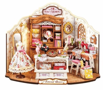 Miniature House: Sastrería de Elsa