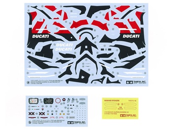 Ducati Superleggera V4, escala 1/12.