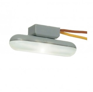 Lampara de plataforma colgante, luz LED blanca.