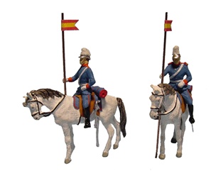 Lancero Real a caballo