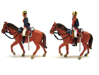 Guardia Civil gala a caballo.