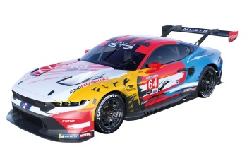 Ford Mustang GT3 Champion Spirit Livery.