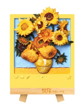 Set de pintura 3D Magnetic Girasoles.