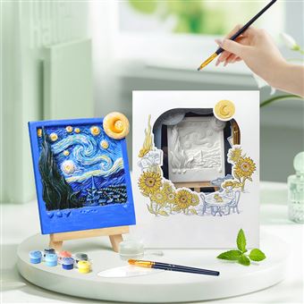 Set de pintura 3D Magnetic Noche estrellada.