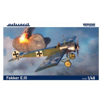 Fokker E. III. Kit de plástico escala 1/48.