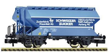 Vagón Schweizer Zucker, type Tgpps, de la Swiss Federal Railways.