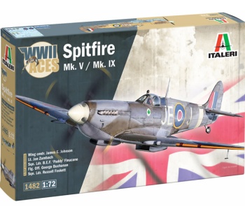 Spitfire Mk. V / Mk. IX, escala 1/72.