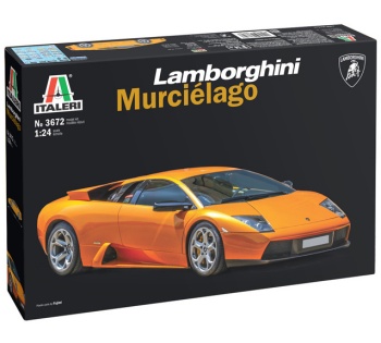 Lamborghini Murciélago. Kit plástico escala 1/24.