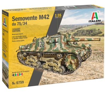 Semovente M42 75/34. Escala 1/35.