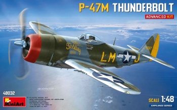 P-47M Thunderbolt. Kit de plástico escala 1/48.