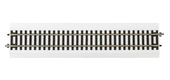 Vía recta G1 con balastro blanco