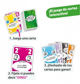 !DING!... y descarta. Juego familiar.