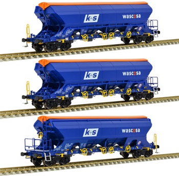 Set de tres vagones tolva WASCOSA Tanpps.