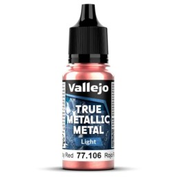 TRUE METALLIC METAL Light rojo rubí, 18ml (6).
