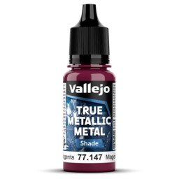 TRUE METALLIC METAL Shade Magenta Carmesí, 18ml (47).