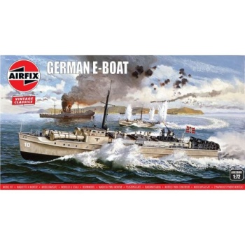 German E-boat. Kit de plástico escala 1/72.