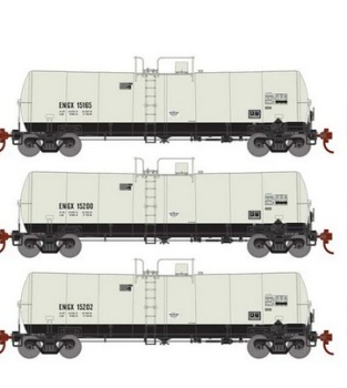 Set de tres cisternas Clay Slurry 15191, 15200, 15202.