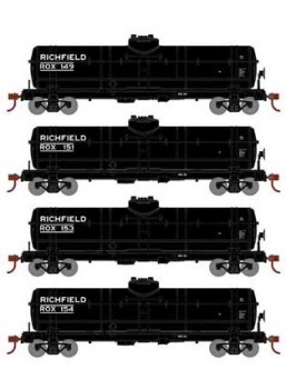 Set de 4 cisternas Richfield 149, 151, 153, 154.