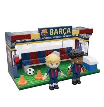 Banquillo F.C. Barcelona.