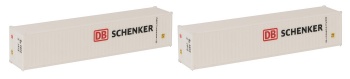 Set de 2 contenedores de 40 pies DB SCHENKEN.