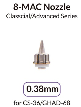 Boquilla GHAD 0.38mm para CS-36/AD-68.