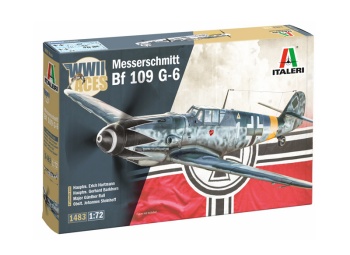 Messerschmitt Bf 109 G-6, escala 1/72.