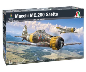 Macchi MC.200 Saetta, kit escala 1/32.
