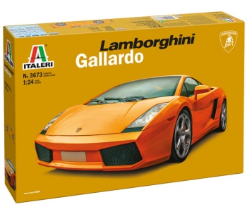 Lamborghini Gallardo. Kit de plástico escala 1/24.