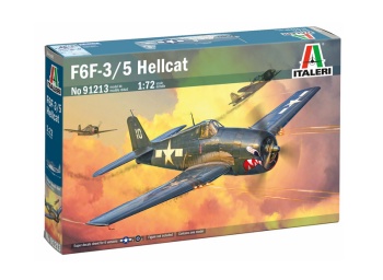 F6F-3/5 Hellcat. Kit de plástico escala 1/72.