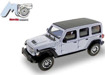 Jeep Wrangler color plata.