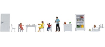 Set de figuras temáticas: Comedor.