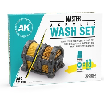 Master acrylic WASH SET.