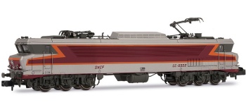 Locomotora eléctrica CC6502 SNCF, época IV.