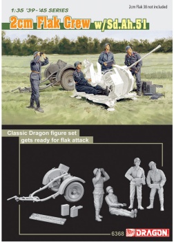 2cm Flak crew Sd. Ah., escala 1/35.