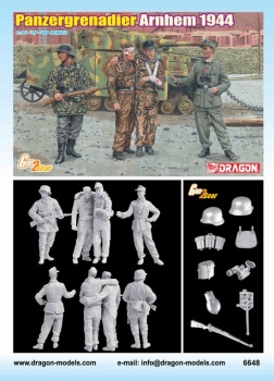 Panzergrenadier Arnhem 1944, escala 1/35.