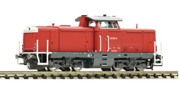 Locomotora diésel 212 055 de la Deutsche Bahn.