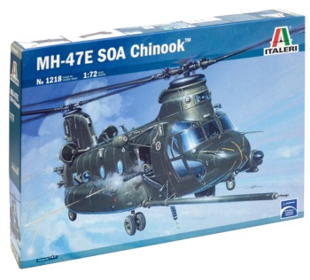 MH-47E SOA Chinook. Kit plástico escala 1/72.