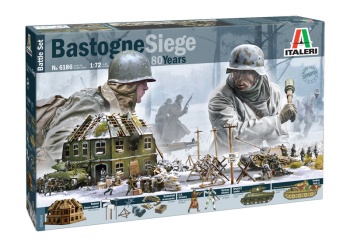 Set de la Batalla Bastogne Siege, escala 1/72.