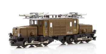 Locomotora eléctrica Ge6/6I Cocodrilo n414 RhB, época V-VI.