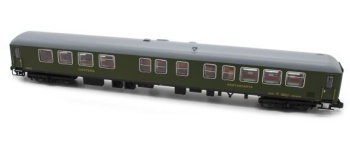 Coche Restaurante Verde PreUIC RRR-8001, época III